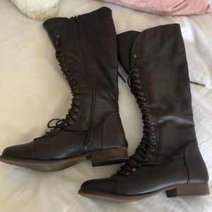 Lace up boots